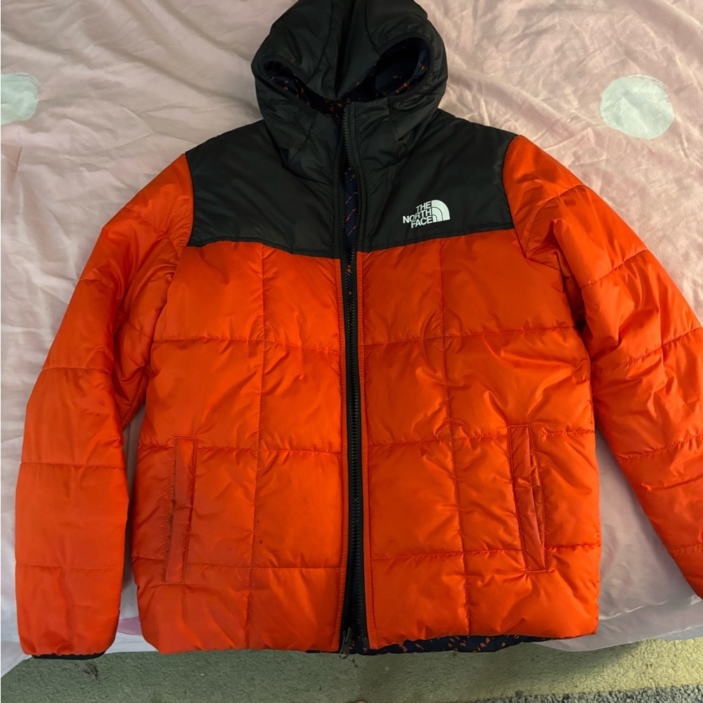 The North Face Boys' Reversible Perrito Jacket, Flare Large - Picture 2 of 6